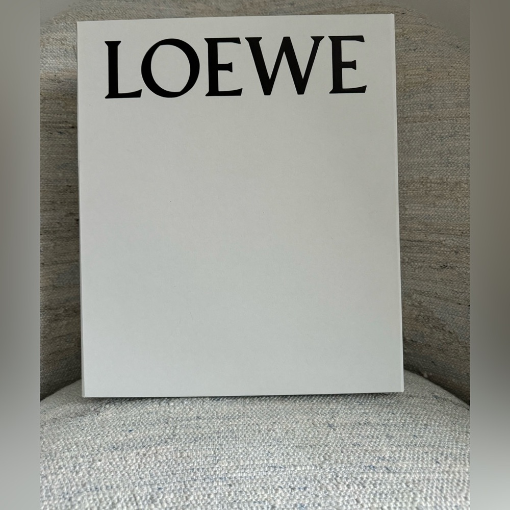 Loewe shoe box. Size 37. Comes with protective sleeve